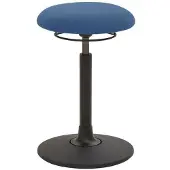 Mayer Sitzmöbel Hocker »1166«, Breite: 40 cm, höhenverstellbar, Polyester, blau