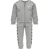 Hummel Sweatset - HMLBille - Graumeliert - - 1 Jahr (80) - Sweatsets