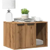 vidaXL Katzenklo Artisan-Eiche 60x40x40 cm Holzwerkstoff