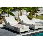 Skye Decor , Pera, Sonnenliege, Beige, 100 % OLEFIN, 70 x 212 x 36 cm