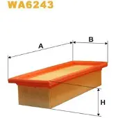 WIX FILTERS Luftfilter WA6243