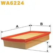 WIX FILTERS Luftfilter WA6224
