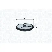 MAGNETI MARELLI Luftfilter 153071762546