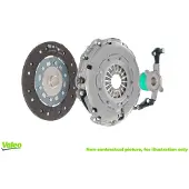 Valeo Kupplungssatz Ø 250 mm 23 Zähne IAM-Expertise passend für u.a. FIAT DUCATO