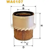WIX FILTERS Luftfilter WA6107
