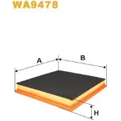 WIX FILTERS Luftfilter WA9478