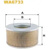 WIX FILTERS Luftfilter WA6733