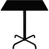 Houe - Pico Gartentisch, 70 x 70 cm, Gestell 4-Stern, schwarz