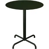 Houe - Pico Gartentisch, Ø 64 cm, Gestell 4-Stern, olivgrün