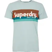 Superdry Terrain Logo Stripe Relxed Kurzarm-t-shirt