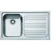 Franke Radar RRX 611, Bündiges Waschbecken, Rechteckig, Edelstahl, Edelstahl, 1 Becken, Rechteckig