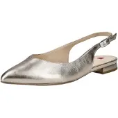 Högl 1001117800 Sling, Damen, Leder, Bronze, Sandale mit geschloss. Vorderkappe - Damenschuhe Top Trends, Mehrfarbig, leder (cosymetal), absatzh&oumlhe: 10 mm