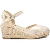Refresh für Damen. 17285901-ORO Espadrilles 172859 gold (41), 5 bis 8 cm, Schnalle, Lässig