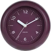 Karlsson - Wanduhr Slope - Dunkles Lila - Ø20cm