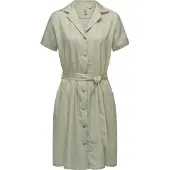 Ragwear Sommerkleid "Sommerkleid Sawira", Damen, Gr. L, N-Gr, grün (dusty grün), Obermaterial: 100% Lyocell CLY., Kleider Sommerkleid