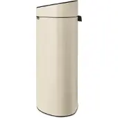 Brabantia Touch Bin New, 40 l, Rund, Beige, Manuell, Belgien, 435 mm