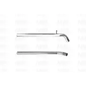 NAP carPARTS Abgasrohr CAC10526