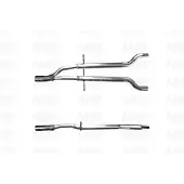 NAP carPARTS Abgasrohr CAC10414