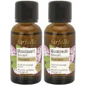 Farfalla Monat Massageöl Frauen Muskateller 30 ml x2 2x30