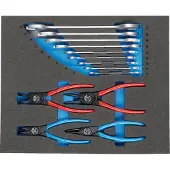Gedore TS CT2-6-8000 Werkzeugsortiment in 2/4 Check-Tool-Modul, 2957442