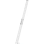 MUNK Günzburger Steigtechnik Sprossen-Seilzugleiter 2tlg. ohne Traverse 2 x 16 Sprossen - 021216