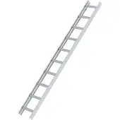 MUNK GmbH MUNK Aluminium Dachleiter 10 Sprossen Aluminium