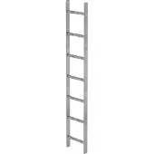 MUNK Günzburger Steigtechnik Schachtleiter Stahl feuerverzinkt 300 mm lichte Weite 7 Sprossen - 060007