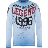 Cipo & Baxx T-Shirt "Sweatshirts" mit Print und sportlichem Look