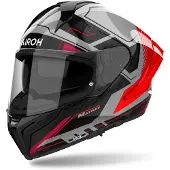 Airoh Matryx Rocket Rot Fluo Gloss Integralhelm Größe S