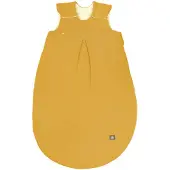 Odenwälder Musselin-Schlafsack wattiert mustard 110 cm