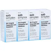 EurimPharm Arzneimittel GmbH SAB Simplex Suspension zum Einnehmen - Reimport 4X30 ml