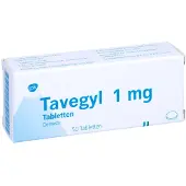 EurimPharm Arzneimittel GmbH Tavegyl 1 mg Tabletten - Reimport 50 St