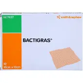 EurimPharm Arzneimittel GmbH Bactigras Antiseptische Paraffingaze 10x 10 St