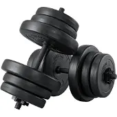 ArtSport 2er Hantelset 40kg - Kurzhantel Set mit 2 Kurzhanteln - 12 Gewichte