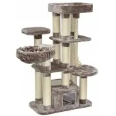 Dazikemo Kratzbaum Memphis braun 157 x 85 x 50 cm