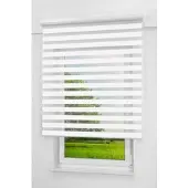 LYSEL Outlet Doppelrollo Kassette Weiß, (B x H) 40cm x 175cm in weiß