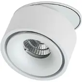 ANTIDARK Easy B100 LED Einbauspots 2700K White - , dimmbar, Weiß, für Keller, Aluminium
