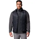 Columbia - Powder Pass Hybrid Vest - Kunstfaserweste Gr L grau