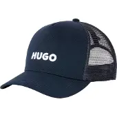 HUGO Herren Marsel Trucker Cap Dark Blue