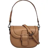 Bugatti Schultertasche Umhängetasche Zita Shoulder Bag Cognac hellbraun