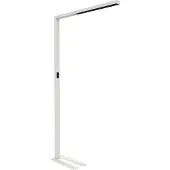 MAUL LED-Stehlampe MAULsirius colour vario sensor, 80 W, 8750 lm, 3000-5500 K, direktes/indirektes Licht, stufenlos dimmbar, Aluminium & Stahl, weiß