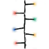 Lumineo LED-Lichterkette Bunt 14 m