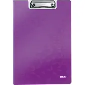 Leitz Klemmmappe Active Wow, DIN A4, PP, mit Klemmbügel, violett