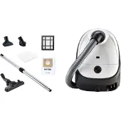 Nilfisk 128350581, 750 W, Staubbeutel, 3 l, 77 dB, Weiß