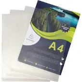 Exacompta Sichthüllen Forever, für DIN A4, Recycling-Polypropylen, 120µ, genarbt, transparent, 100 Stück