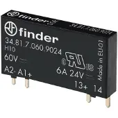 Finder Relais SPNO 2A 60Vdc 24Vdc