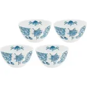 Alessi ROSE&TULIPANI ONIRIA Set mit 4 Schalen 15 cm