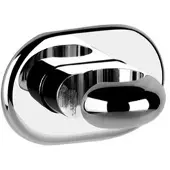 Gessi Goccia Fester Wand-Brausenhalter, 33757031, Farbe: Chrom