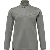Salewa - Women's Puez Cammino PL Half Zip Jacket - Fleecepullover Gr 40 grau