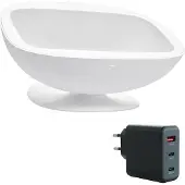 Lava Music Ladestation Space Charger 36 weiss mit Netzteil